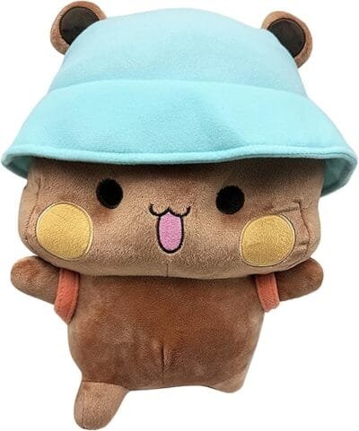 2 piezas de Bubu Dudu Bears decoración de tablero de automóvil, bonita figura de dibujos animados de osos panda, decoración de escritorio de oficina, mercancía de Bubu y Dudu para decoración