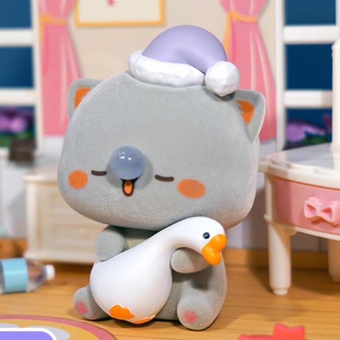 Mitao Cat Series - Caja ciega de figuras kawaii, colección aleatoria de acción, bolsa ciega coleccionable, adornos de escritorio, lindo modelo de regalo de cumpleaños (1 unidad)